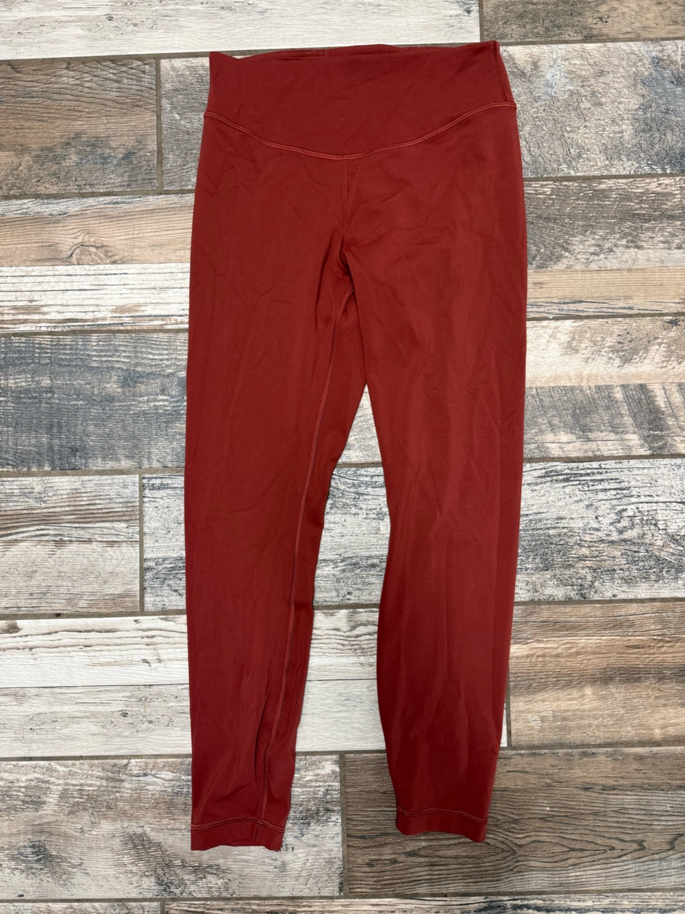 lululemon athletica Deep Red High-Rise Leggings
